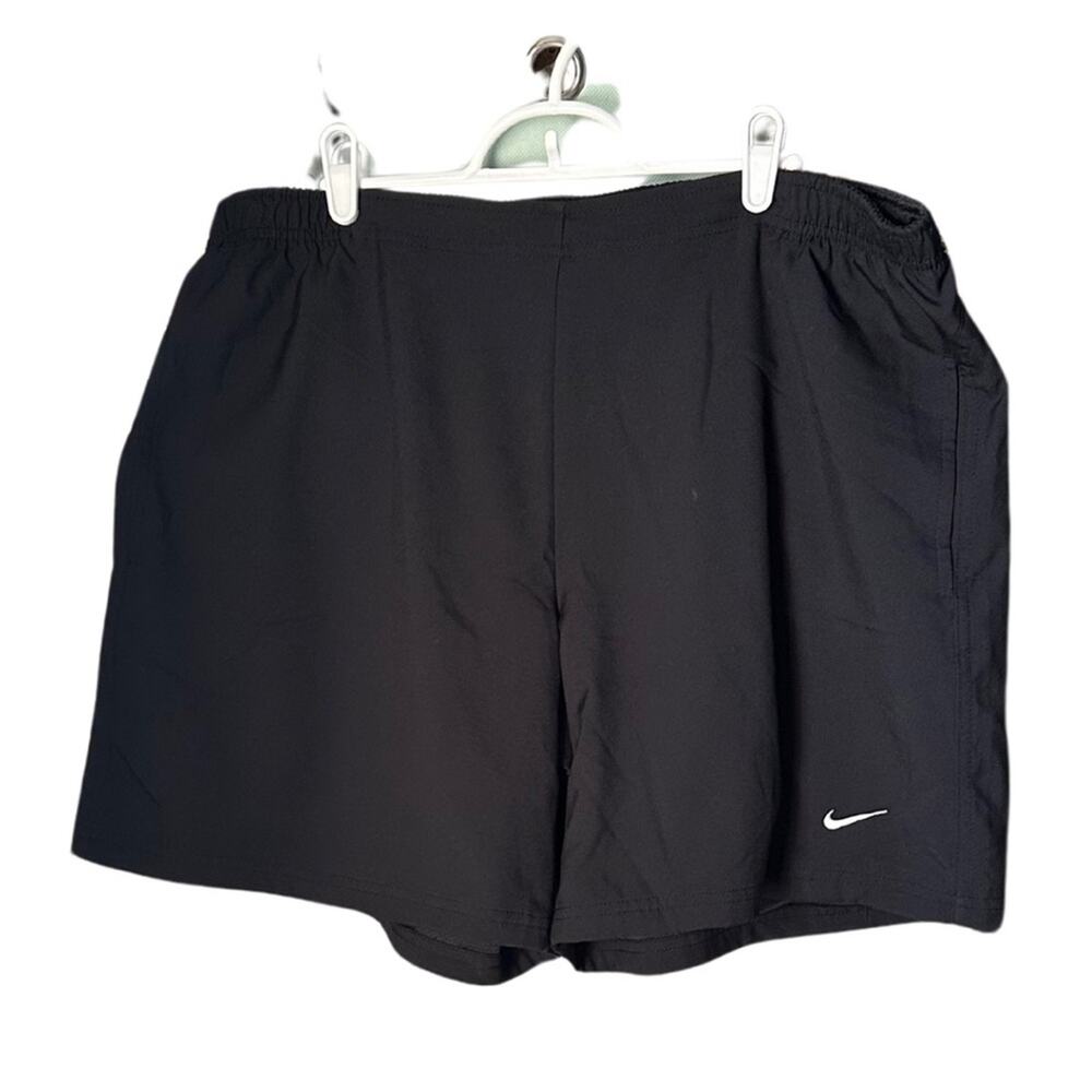 Nike Fit Dry Team Embroidered Swoosh Black Running Shorts Women’s Athletic GG16